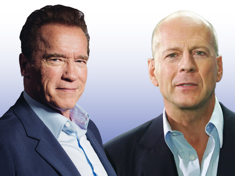 Arnold Schwarzenegger are ceva de spus despre retragerea lui Bruce Willis de la Hollywood