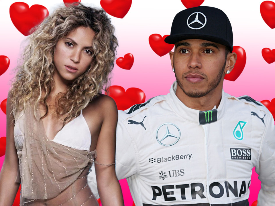 Shakira și pasiunea ei pentru Formula 1 (sau Lewis Hamilton)?