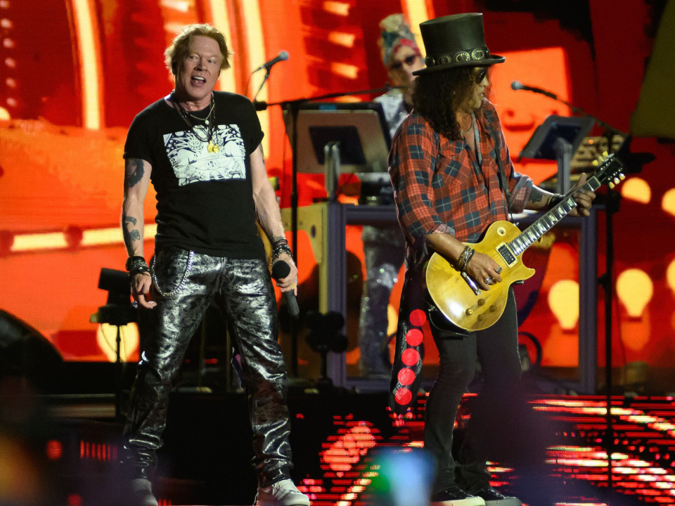 Guns N’ Roses au cucerit Glastonbury Festival in weekend!