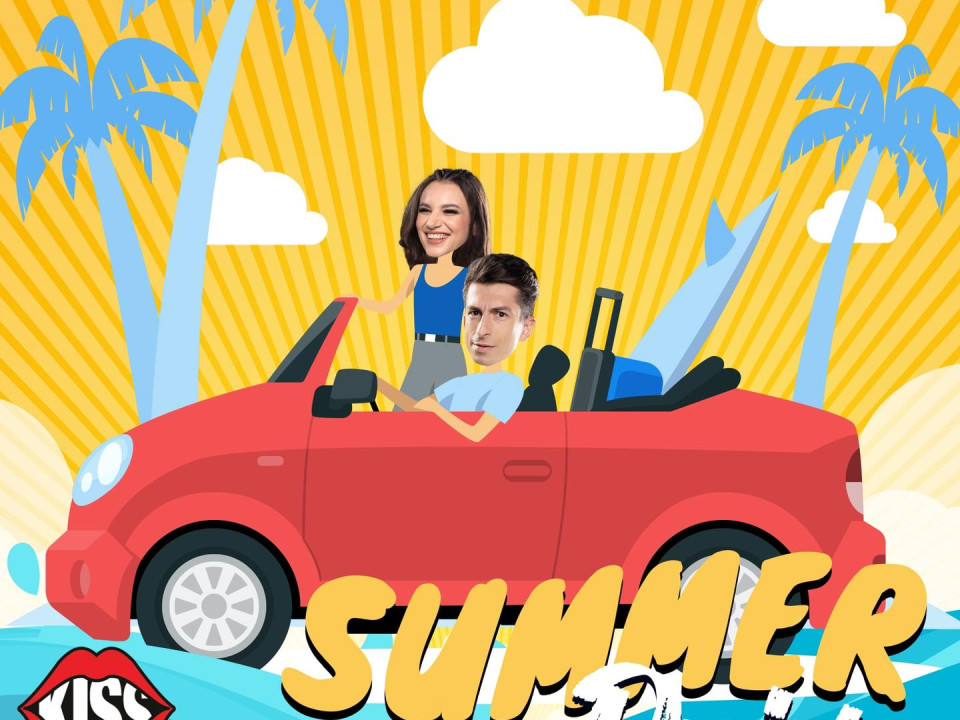 Summer Drive la Kiss FM - Ana Moga și Alex Ștefănescu îți înseninează diminețile de luni până vineri, de la 07 la 10!