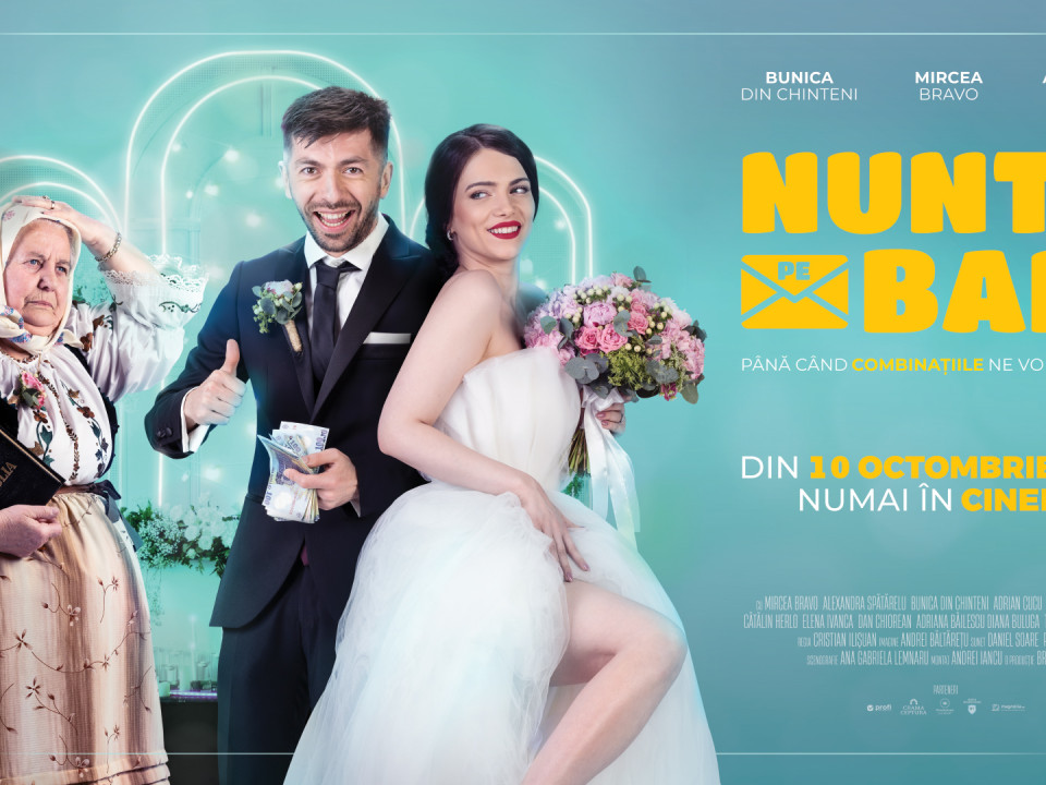 Mircea Bravo face „Nuntă pe bani” - din 10 octombrie în toate cinematografele