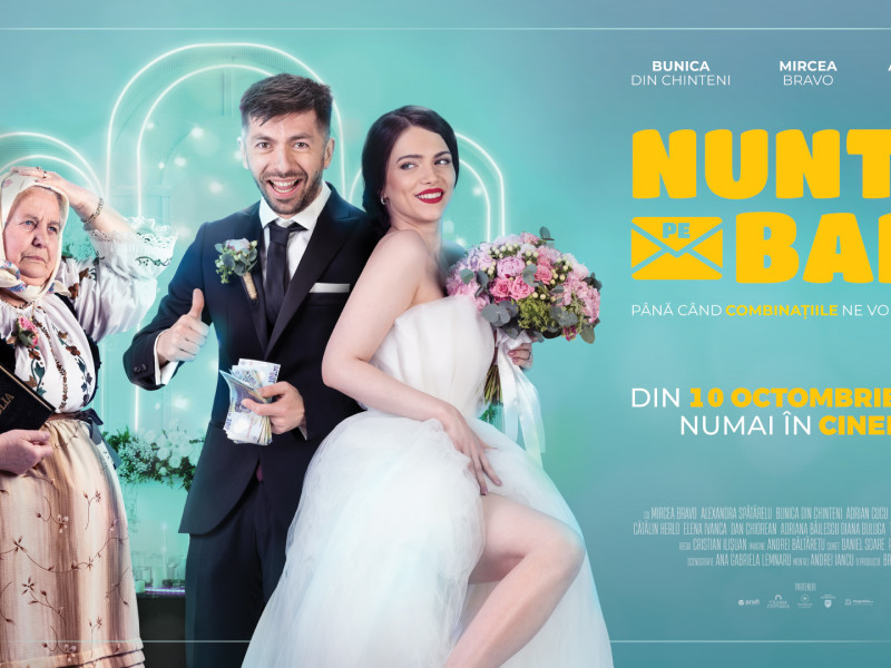 Primele imagini și trailer-ul de la „Nunta pe bani” a lui Mircea Bravo