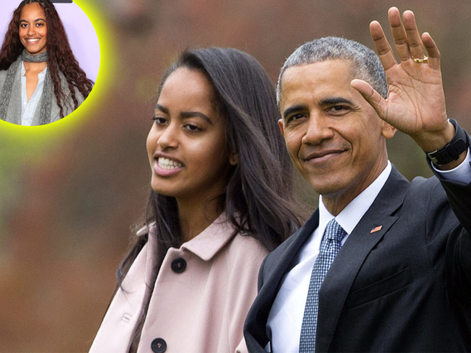 Malia Obama, fiica lui Barack Obama, și-a schimbat numele și s-a lansat în film