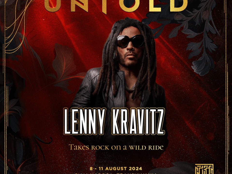 Lenny Kravitz, legenda muzicii pop-rock, vine pe scena UNTOLD 2024 cu un show unic