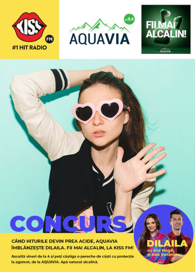 Aquavia & Dilaila la Kiss FM